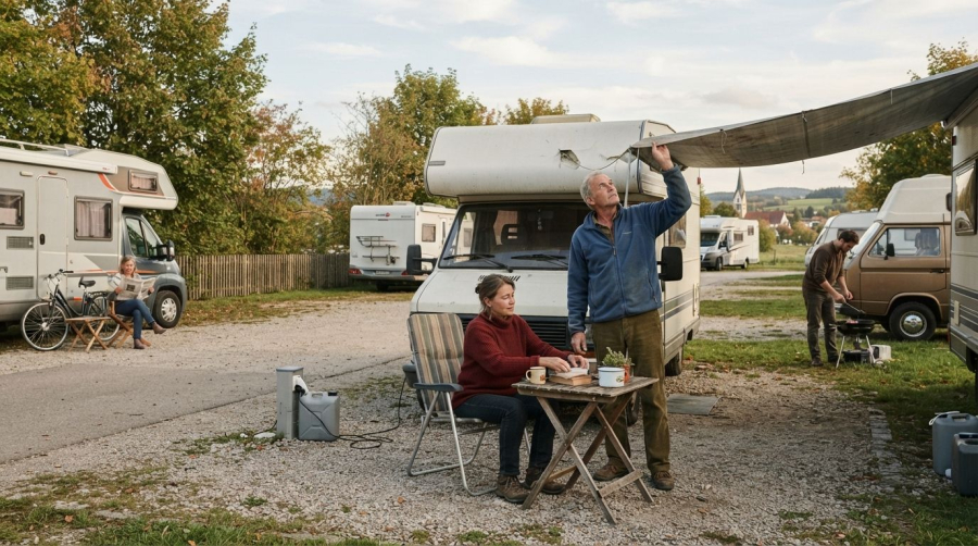 Warum ein Wohnmobilstellplatz die bessere Wahl als ein Campingplatz ist